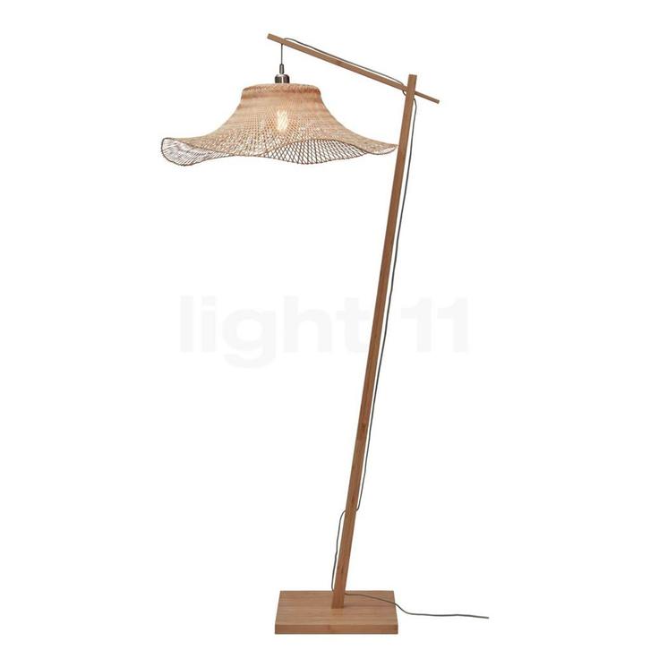Good & Mojo Ibiza Vloerlamp, natuur/natuur - 65 cm, Huis en Inrichting, Lampen | Vloerlampen, Nieuw, Verzenden