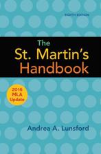 The St. Martins Handbook with 2016 MLA update 9781319120252, Zo goed als nieuw