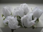 Roosjes 5-6cm. zijde best quality pure white 10 st roos, Huis en Inrichting, Woonaccessoires | Kunstplanten en Kunstbloemen, Ophalen of Verzenden