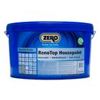 Zero RenoTop Housepaint Muurverf | 12.5 liter | Wit, Doe-het-zelf en Verbouw, Verf, Beits en Lak, Nieuw, Verf, Wit, 10 tot 15 liter