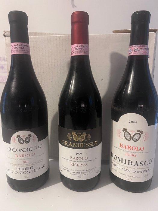 Poderi Aldo Conterno: Colonnello 2001, GranBussia Riserva, Verzamelen, Wijnen