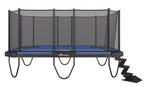 Trampoline AKROBAT XCITYX 520x365cm Blauw, incl. veilighe..., Kinderen en Baby's, Speelgoed | Buiten | Trampolines, Ophalen of Verzenden