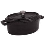 Gietijzeren Mini Braadpan Ovaal  9,4x15,5cm, Verzenden