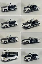 Norev 1:43 - Modelauto (8) - Renault 4CV Police; Simca 1100, Hobby en Vrije tijd, Nieuw