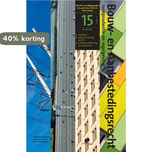 Bouwrecht / 15, herziene opzet / Bouw- en aanbestedingsrecht, Boeken, Wetenschap, Zo goed als nieuw, Verzenden