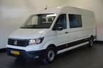 Volkswagen Crafter 2.0 TDI L4H3 Dubbele Cabine EURO 6, Auto's, Bestelauto's, Stof, Gebruikt, Volkswagen, Wit
