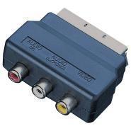 Scart blokje, adapter voor rood/geel/wit, voor Wii, PS3,, Spelcomputers en Games, Spelcomputers | Nintendo Consoles | Accessoires