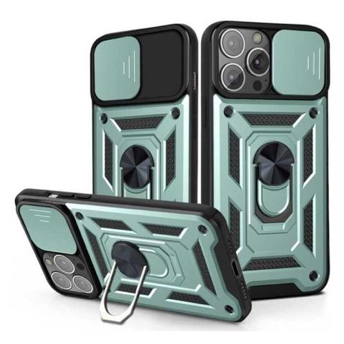 iPhone 13 Mini - Armor Hoesje met Kickstand en Camera, Telecommunicatie, Mobiele telefoons | Hoesjes en Frontjes | Apple iPhone