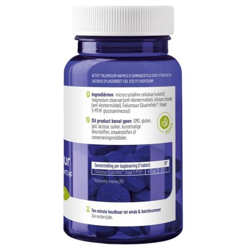 Vitakruid Actief Foliumzuur 400mcg Quatrefolic® Folaat, Sieraden, Tassen en Uiterlijk, Uiterlijk | Haarverzorging, Overige typen