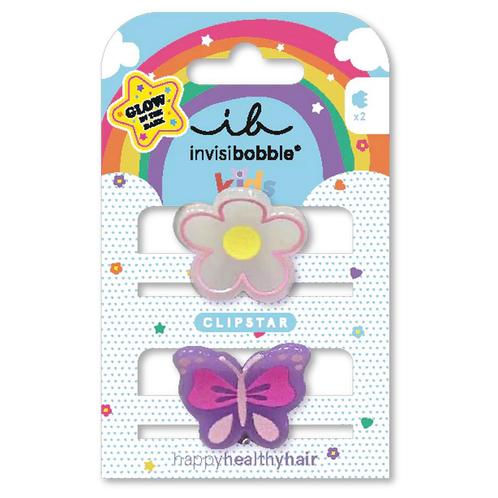 Invisibobble  Clipstar Glow Kids  Happy Flower, Sieraden, Tassen en Uiterlijk, Uiterlijk | Haarverzorging, Nieuw, Verzenden