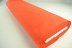 Oranje brandvertragende stof  - Goedkoop op rol, Hobby en Vrije tijd, Stoffen en Lappen, 120 cm of meer, Oranje, Ophalen of Verzenden