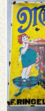 Minerva - Sewing Machines Shop Advertising Sign - Jaren 1980, Antiek en Kunst