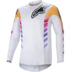 Cross Shirt Alpinestars Techstar Oranje / Rhodamine - MAAT L, Motoren, Kleding | Motorkleding, Verzenden, Nieuw met kaartje, Motorcrosskleding