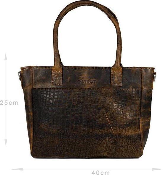 DSTRCT Alligator Creek Limited Handtas - Cognac, Sieraden, Tassen en Uiterlijk, Tassen | Schoudertassen, Verzenden