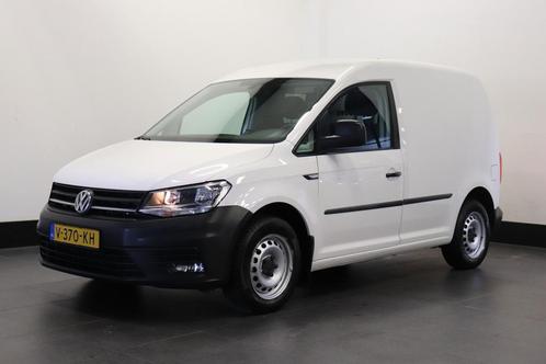 Volkswagen Caddy 2.0 TDI EURO 6, Auto's, Bestelauto's, Dealer onderhouden, Lease, Zwart, Handgeschakeld, Wit, Financial lease