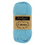 Scheepjes Catona - 10g - 510 Sky Blue, Hobby en Vrije tijd, Breien en Haken, Ophalen of Verzenden, Nieuw, Breien of Haken, Wol of Garen
