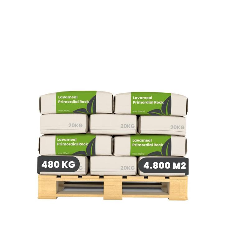 Lavameel uit Eifel Oergesteente (24x = 480 kg - voor 4800, Tuin en Terras, Aarde en Mest, Mest, Verzenden