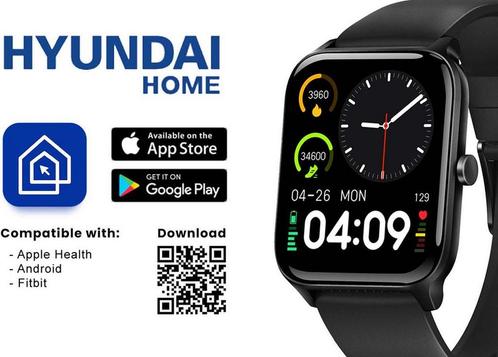 Hyundai home smart watch, Kleding | Heren, Overige Herenkleding, Verzenden
