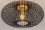 Rietveld Plafondlampen - Zwart, Goud - Metaal, Verzenden, Nieuw