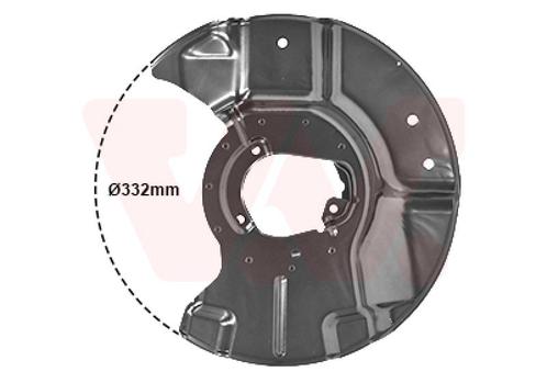 REMSCHIJF BESCHERMER VOOR BMW 5 E34 1987-1996 34111155476, Auto-onderdelen, Remmen en Aandrijving, Nieuw, Ophalen of Verzenden
