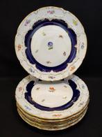 Meissen - Leuteritz - Onderbord (6) - Ø 31,0 cm 6-delig