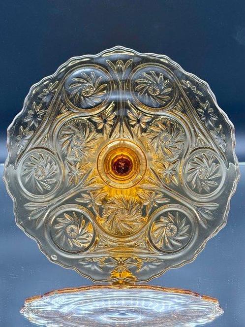 Verreries de Scailmont - Dienblad - Glas, Antiek en Kunst, Curiosa en Brocante