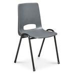 Kantinestoel Sit - Antraciet - Zwart, Huis en Inrichting, Stoelen, Ophalen of Verzenden, Nieuw