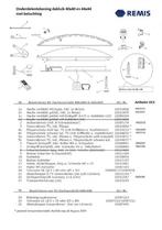 Remis Streamline Dakluik Afdichtrubber 40x40 1.63m, Ophalen of Verzenden, Nieuw