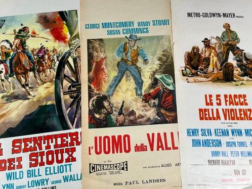 40x Locandine film Western/Azione anni 60 70 80 90, Verzamelen, Film en Tv