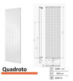 Designradiator Quadroto 2006 x 603 mm Mat Wit, Ophalen of Verzenden, Nieuw, Overige typen