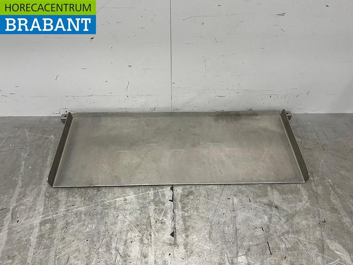 RVS Oprijplaat 125 cm Horeca Slagerij, Zakelijke goederen, Horeca | Keukenapparatuur, Gebruikt, Ophalen of Verzenden