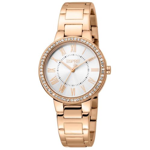 Esprit dames Horloge - goud roze kleur - Romeinse cijfer, Sieraden, Tassen en Uiterlijk, Horloges | Heren