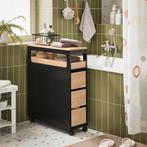 2dekans | SoBuy Archiefkast - BZR54-SCH - MDF & Bamboe -, Huis en Inrichting, Kasten | Ladekasten, Ophalen of Verzenden, Zo goed als nieuw