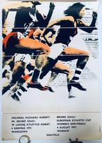 Jacek Neugebauer - 1973 vintage Poster Poland Runing Sprint, Antiek en Kunst, Kunst | Tekeningen en Foto's