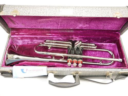 Reynolds Ranger Classic USA Studie Trompet, Muziek en Instrumenten, Blaasinstrumenten | Trompetten, Bes-trompet, Gebruikt, Met koffer