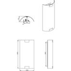 LED Wandlamp - Wandverlichting - Trion Arup - E27 Fitting -, Huis en Inrichting, Lampen | Wandlampen, Ophalen of Verzenden, Nieuw