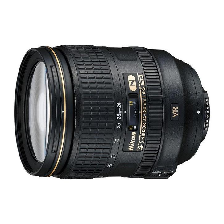 Nikon AF-S 24-120mm f/4.0G VR ED objectief - Tweedehands, Audio, Tv en Foto, Fotografie | Lenzen en Objectieven, Standaardlens
