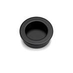 Schuifdeurkom rond Stylus 40 mm - mat zwart, Verzenden, Nieuw