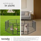 tectake®- 8-hoekige puppyren 60 cm hoog - Ø ca. 201 cm - Var, Dieren en Toebehoren, Verzenden, Nieuw