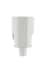Compacte Schuko IP20 Connector Met Kabelbescherming -, Doe-het-zelf en Verbouw, Elektra en Kabels, Verzenden, Nieuw, Overige typen