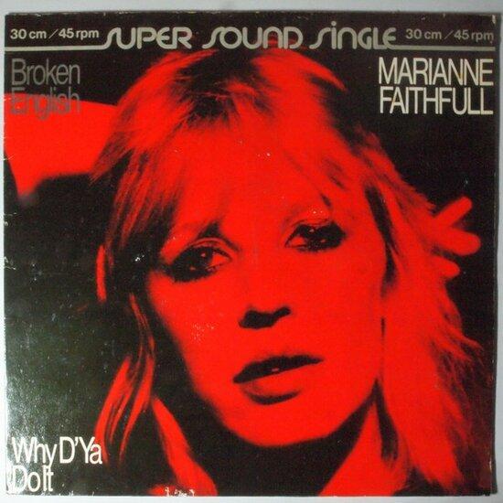 Marianne Faithfull - Broken English - 12, Cd's en Dvd's, Vinyl Singles, Verzenden