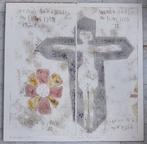Anton Heyboer (1924-2005) - Compositie met gele Bloem, Antiek en Kunst