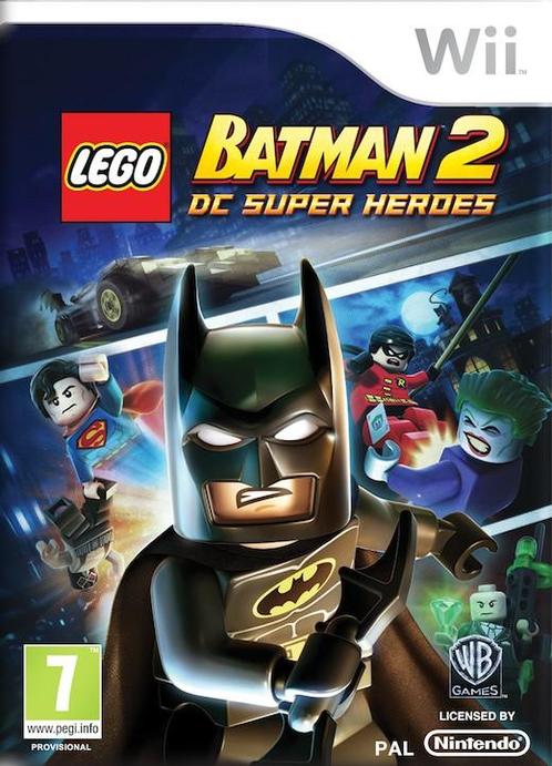 LEGO Batman 2 DC Super Heroes-Standaard (Wii) Gebruikt, Spelcomputers en Games, Games | Nintendo Wii, Zo goed als nieuw, Ophalen of Verzenden