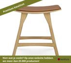 Ethnicraft Osso kruk - Beige / Braun, Huis en Inrichting, Krukjes, Ophalen of Verzenden, Nieuw, Overige materialen