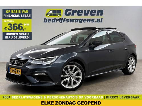 SEAT Leon 2.0 191PK TSI FR Pano Sfeer LED Virtual Carplay, Auto's, Seat, Te koop, Automaat, Financial lease, Benzine, Zilver of Grijs