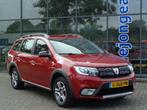 Dacia Logan MCV Stepway 0.9Tce 90pk Navi Camera Clima Cruise, Voorwielaandrijving, Dealer onderhouden, Stof, Met garantie (alle)