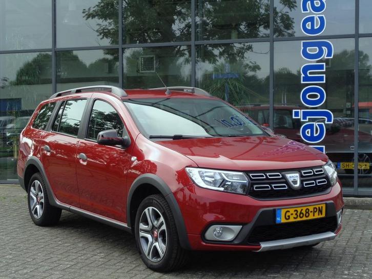 Dacia Logan MCV Stepway 0.9Tce 90pk Navi Camera Clima Cruise, Auto's, Dacia, Origineel Nederlands, Dealer onderhouden, Onderhoudsboekje