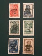 Duitse Rijk - Bezetting van Letland (1941) 1941 - Russische, Postzegels en Munten, Postzegels | Europa | Duitsland, Gestempeld
