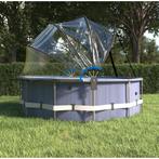 vidaXL Zwembadoverkapping met beugel rond 500x250 cm PVC