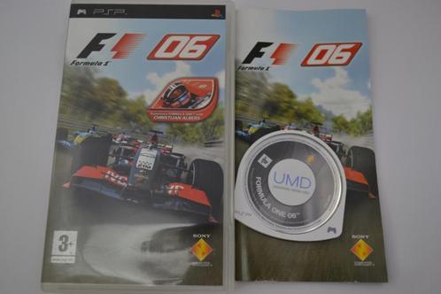 F1 06 (PSP PAL), Spelcomputers en Games, Games | Sony PlayStation Portable, Zo goed als nieuw, Verzenden